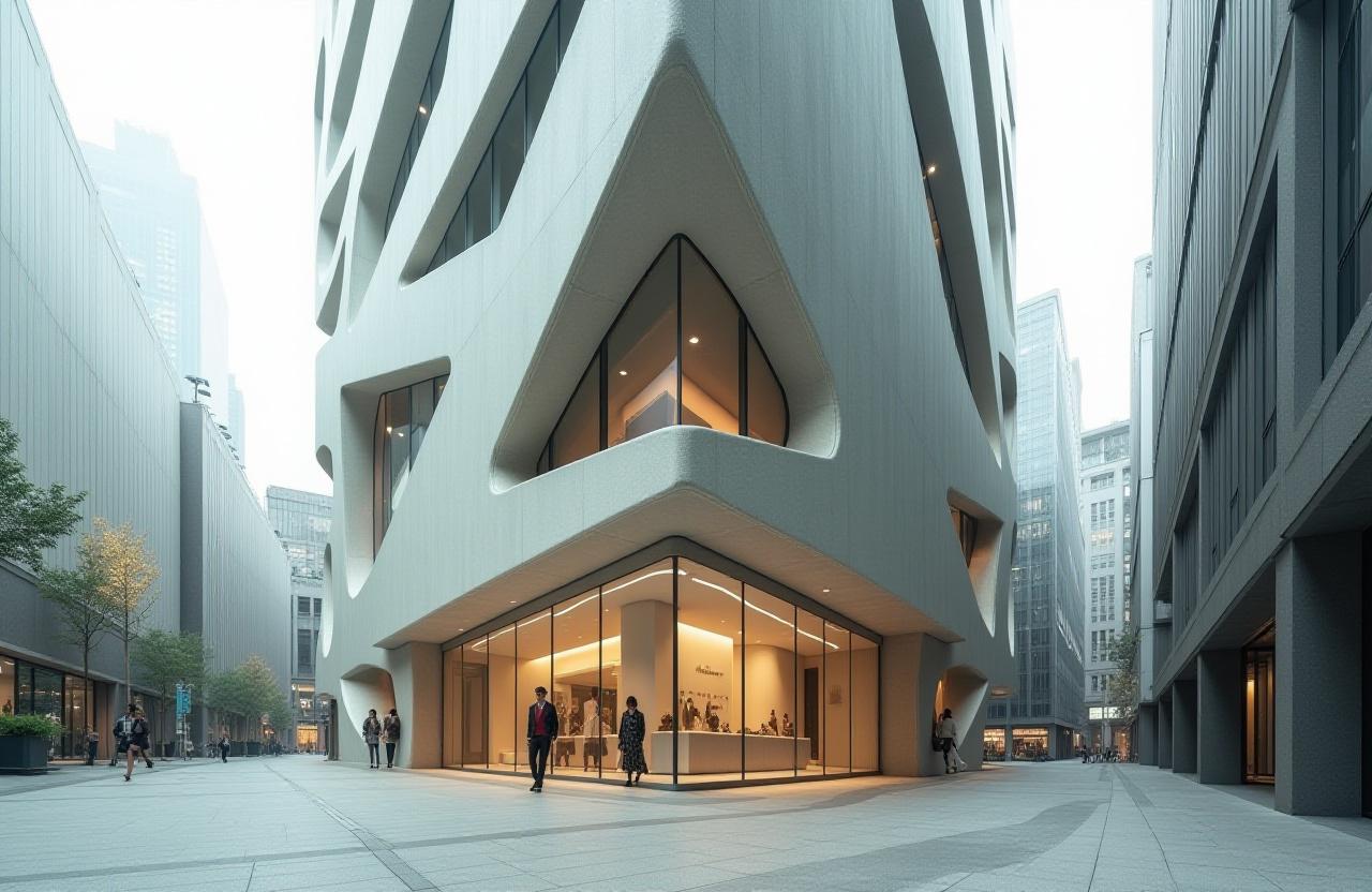 原宿クエストOMA建築の独占撮影