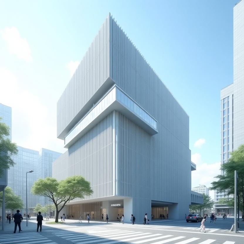 高輪ゲートウェイシティの現代建築