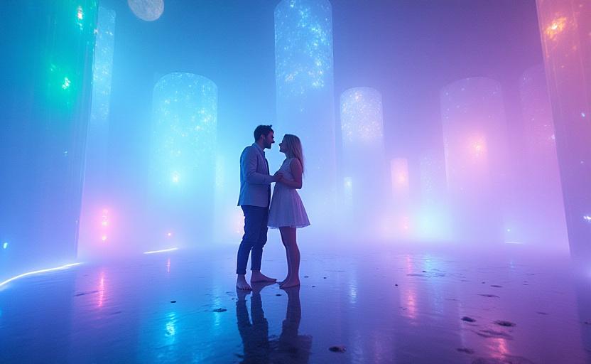 チームラボプラネッツの没入型アート